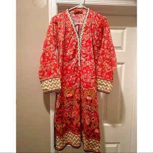 Khadi Women’s Cotton Tunic Dress, L